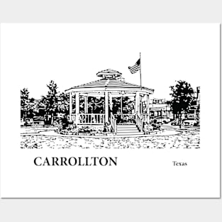 Carrollton Texas Posters and Art